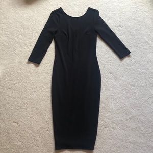 Express Simple Body con dress